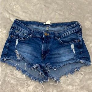 H&M denim shorts